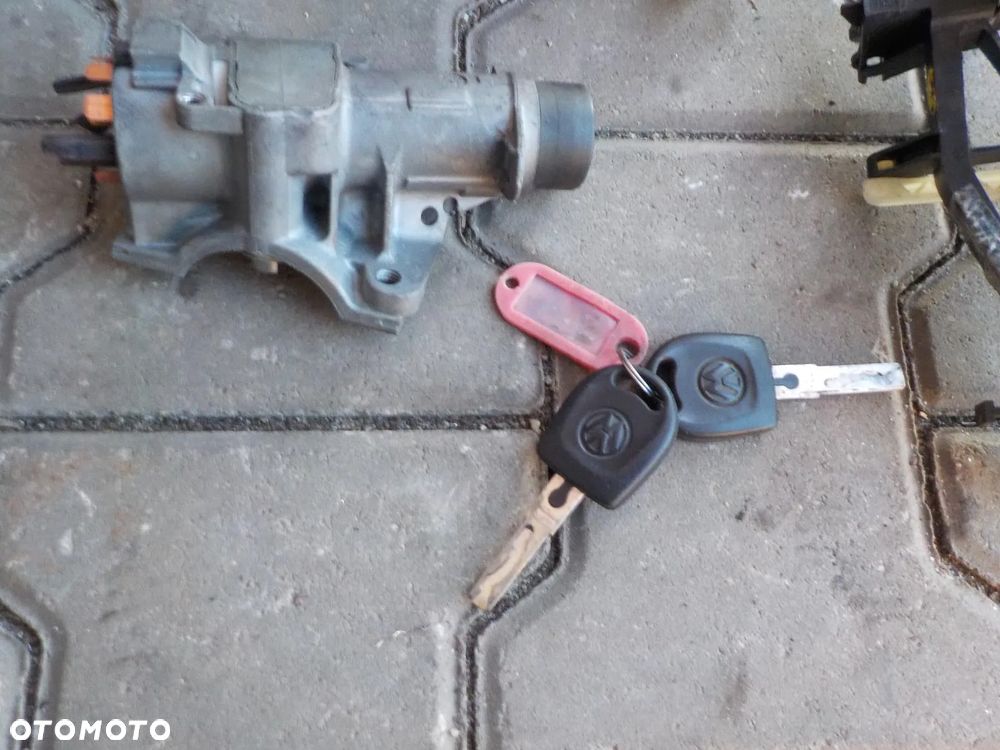VW T5 KLAMKI ZAMKI WKŁADKI STACYJKA KLUCZ KOMPLET ZAMKÓW - 2