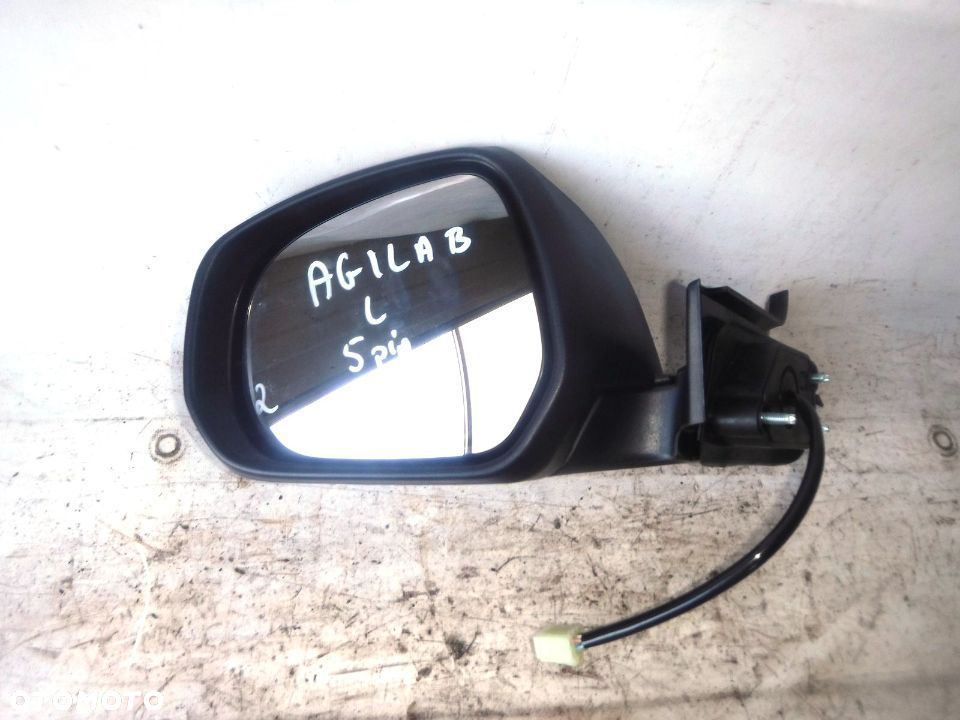 opel agila b lusterko lewe 5 pin eu - 1