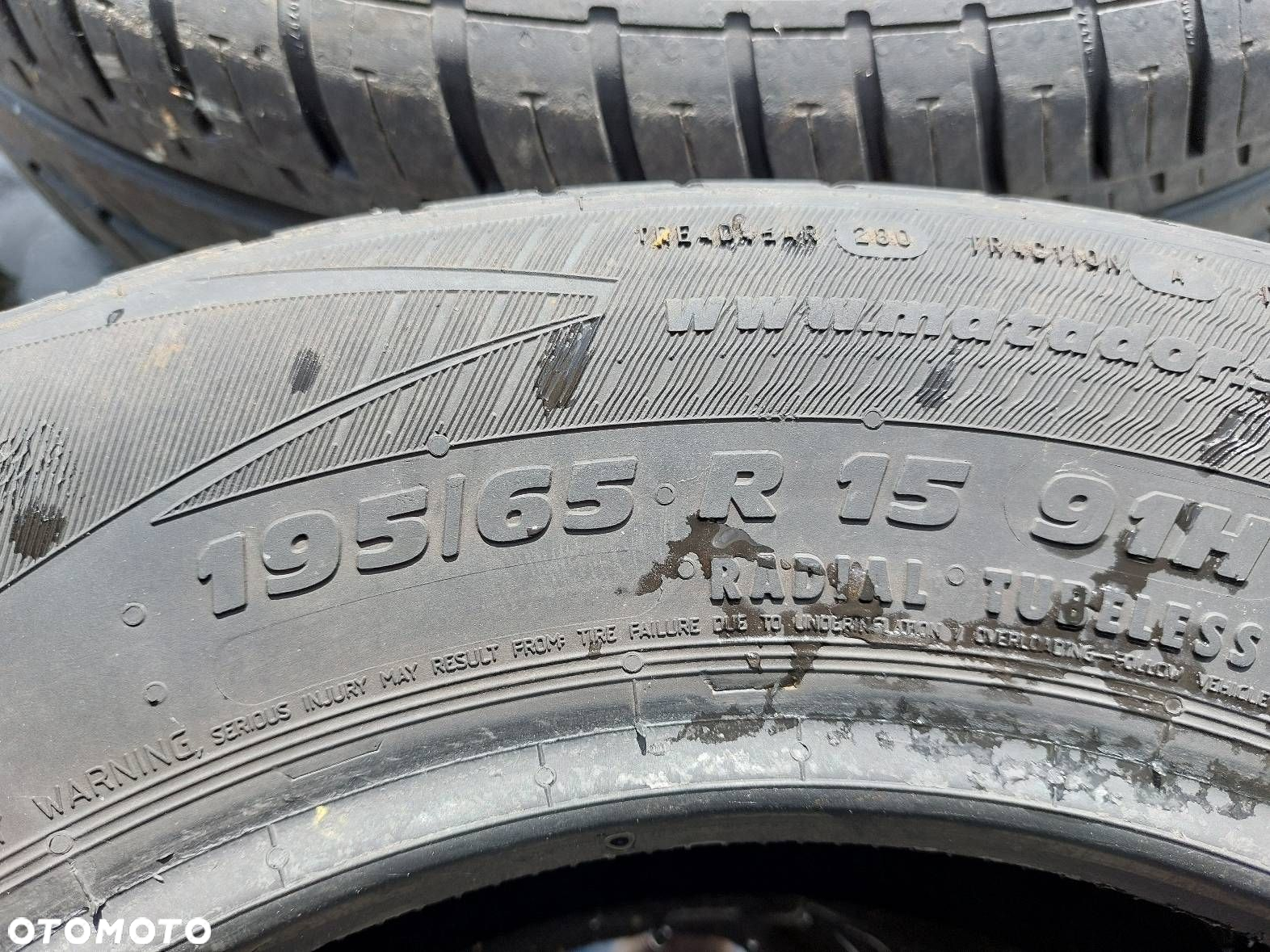 OPONY LETNIE 2 SZT 195/65R15 2016R MATADOR ELITE 3 - 2