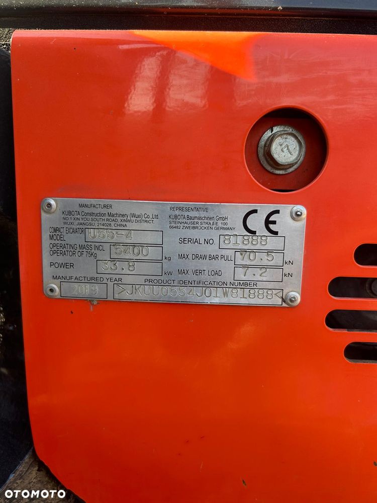 Kubota U55-4 - 7
