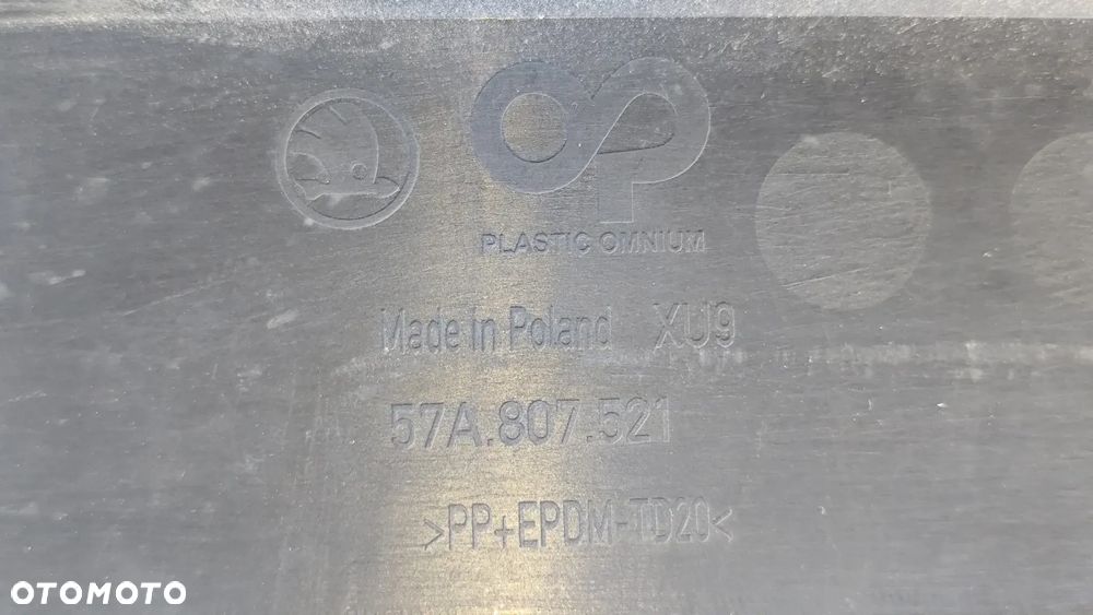 Spoiler zderzaka tylnego Skoda Karoq 57A807521 - 9