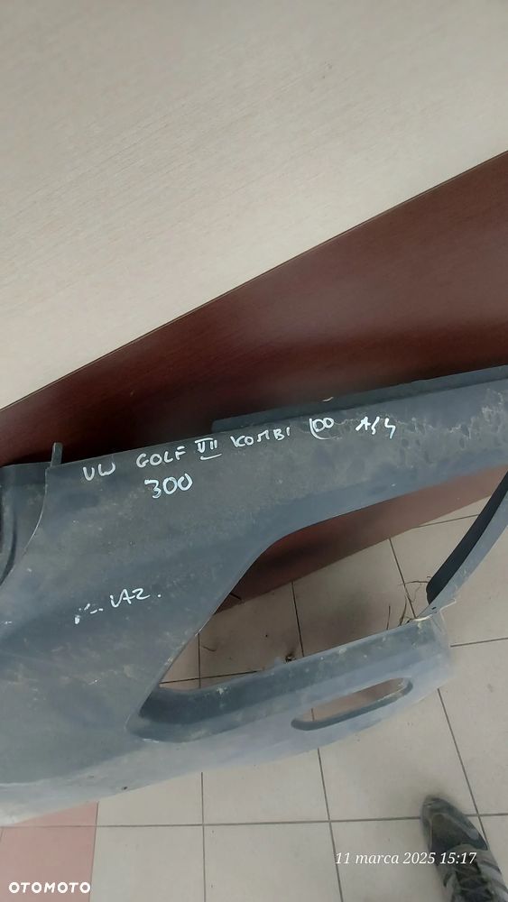VW Golf 7 kombi poszycie błotnika tył prawe orginał - 3