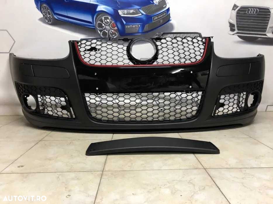 Bara Fata VW Golf 5 Jetta GTI Look Grile Proiectoare Lip JOM Germania - 2