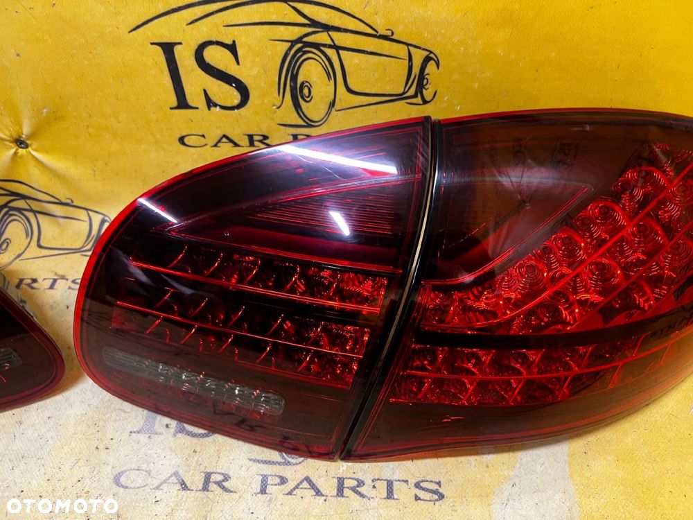 KOMPLET LAMPA LAMPY TYŁ LED LEWA PRAWA PORSCHE CAYENNE II 7P5 GTS USA - 9