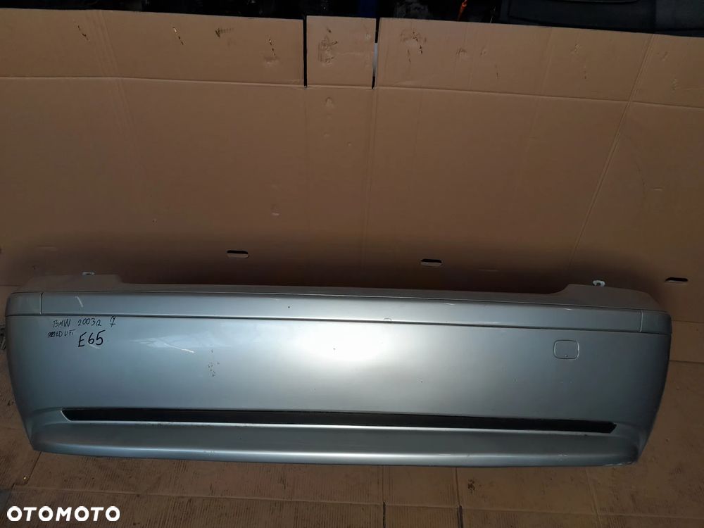 BMW SERIA 7 ZDERZAK TYLNY TYŁ E65