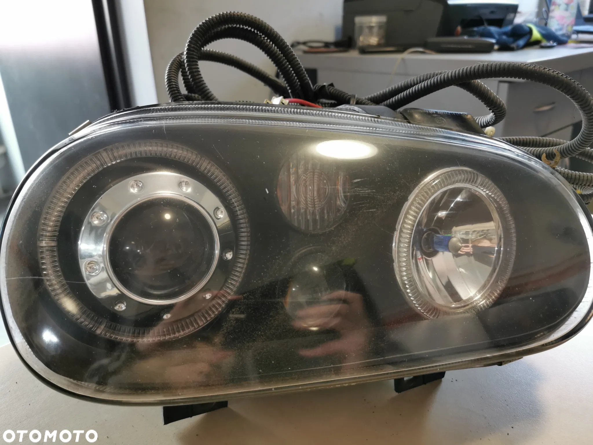 Lampy tył przód VW GolF 4 tuning - 9