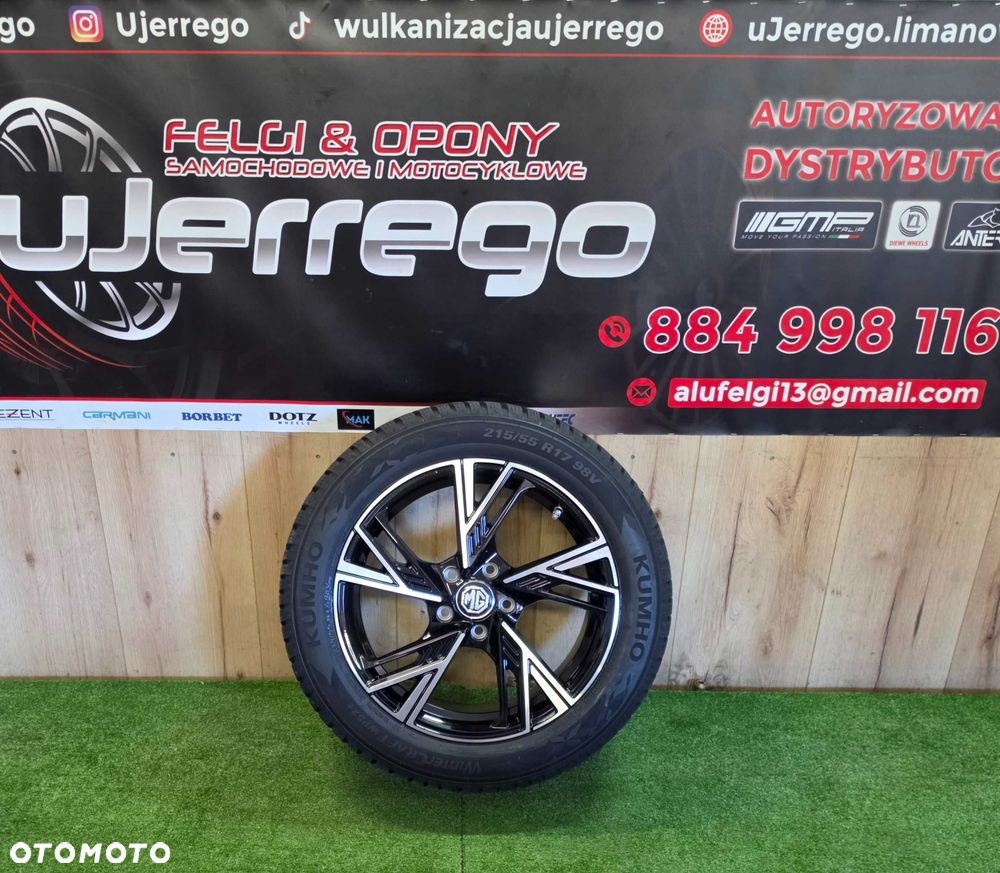 Koła zimowe MG ZS,HS 17x5x112 - Kumho WinterCraft Wp52+ 215/55/R17 + TPMS
