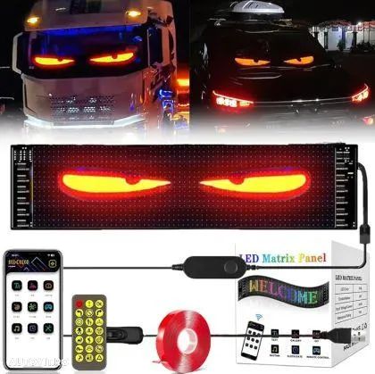 Panou led matrix control app panou led flexibil programabil - 1