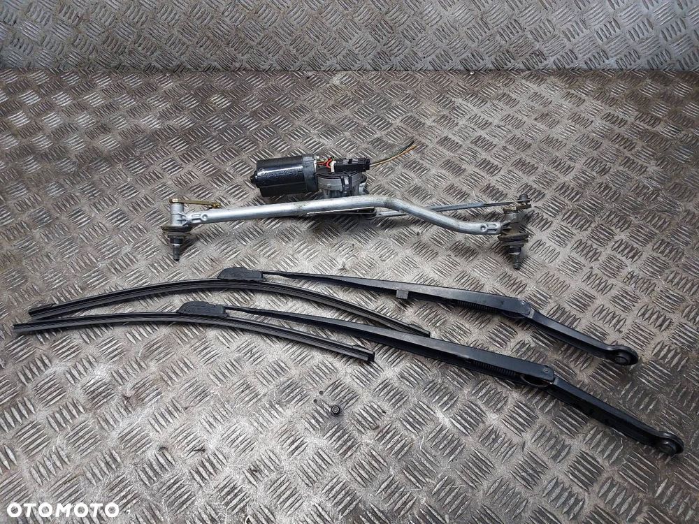 MECHANIZM WYCIERACZEK + SILNICZEK PRZÓD + RAMIONA BMW E46 8391303 8362155 - 6