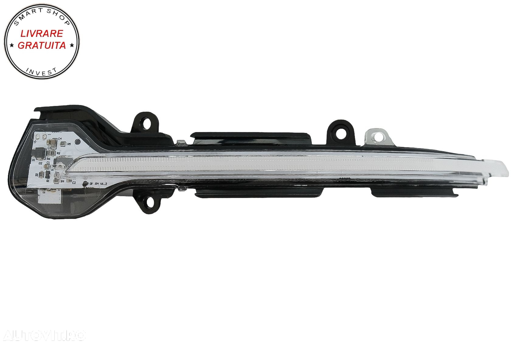 Indicator Dinamic Full LED pentru Oglinda Osram LEDriving DMI Seat Leon 5F (2012-)- livrare gratuita - 4