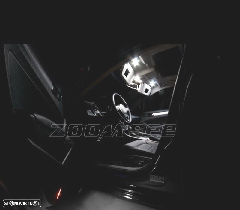 KIT COMPLETO 18 LAMPADAS LED INTERIOR PARA VOLKSWAGEN VW PASSAT B7 365 11-14 - 3
