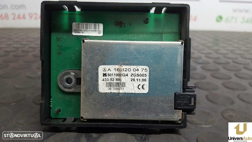 AMPLIFICADOR DE ANTENA MERCEDES CLASE B (W245) 200 CDI (245.208) - 2
