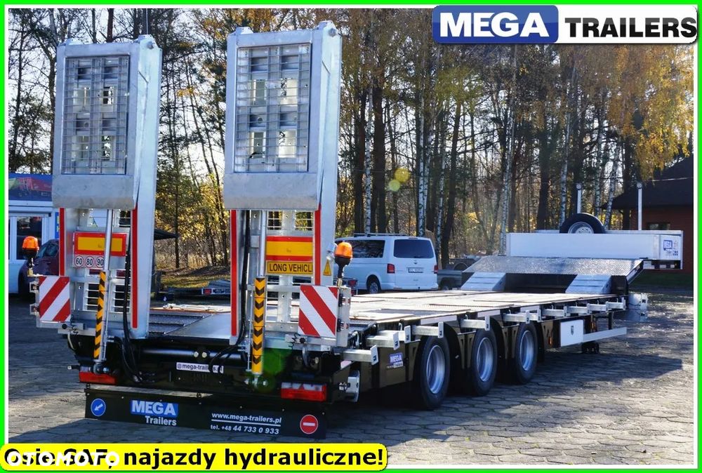 Mega Niska podłoga, DMC 54 T, oś skrętna, najazdy HYDRULICZNE 4,0 M !!! - 8
