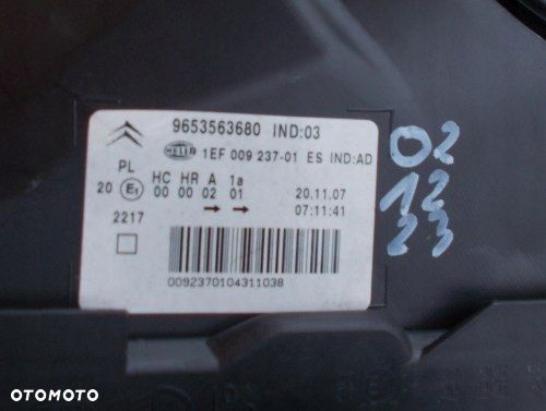 CITROEN C4 PICASSO 06-10 LAMPA LEWA PRZEDNIA ORYGINAŁ - 14