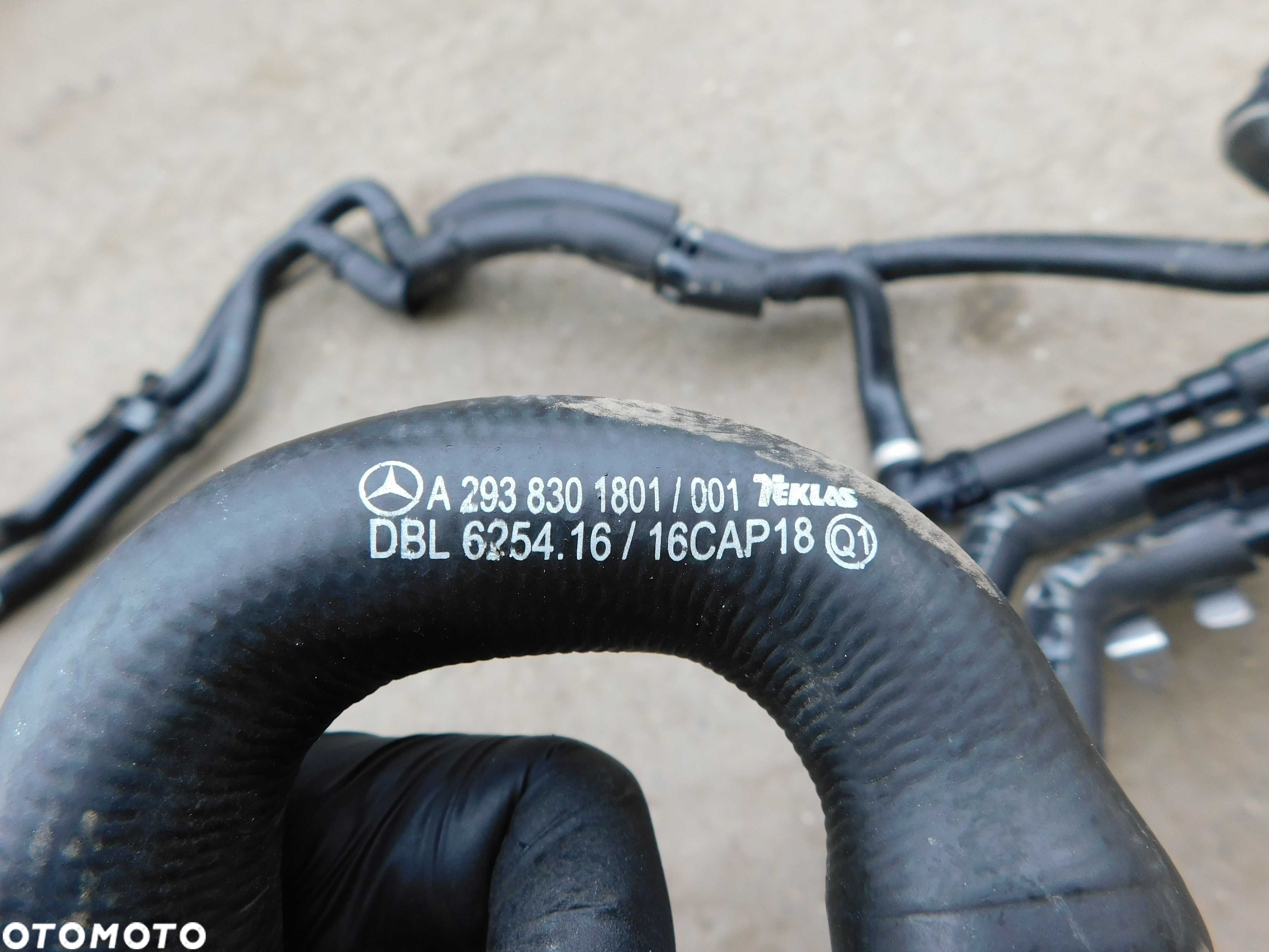 Mercedes EQC N293 wąż węże płynu chłodzącego komplet - 6