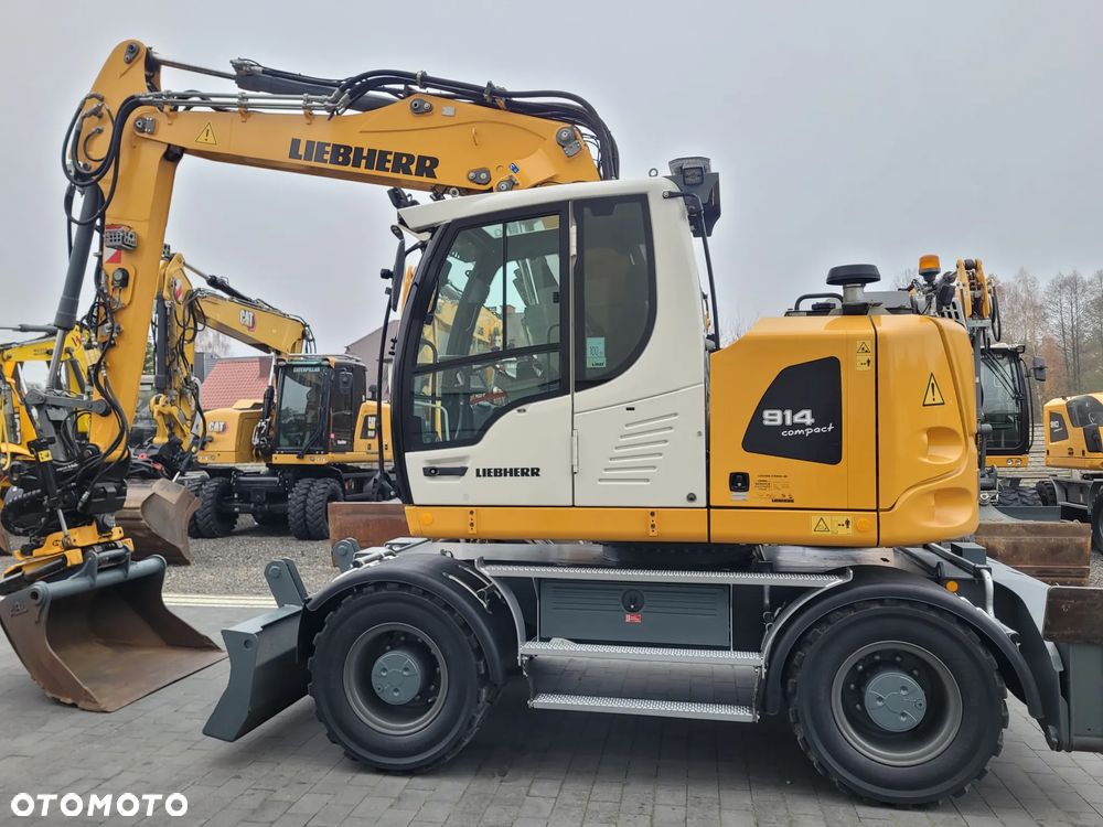 Liebherr A914 compact / ROTOTILT ze szczypcami / 2017rok /SUPER STAN / - 7