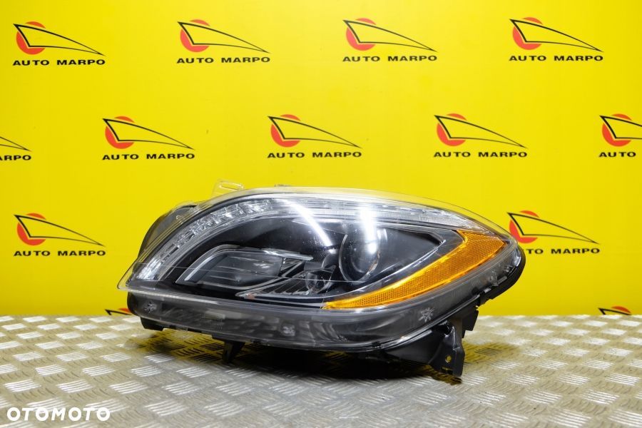 MERCEDES ML W166 2012- REFLEKTOR LAMPA XENON Z LED LEWA USA - 5