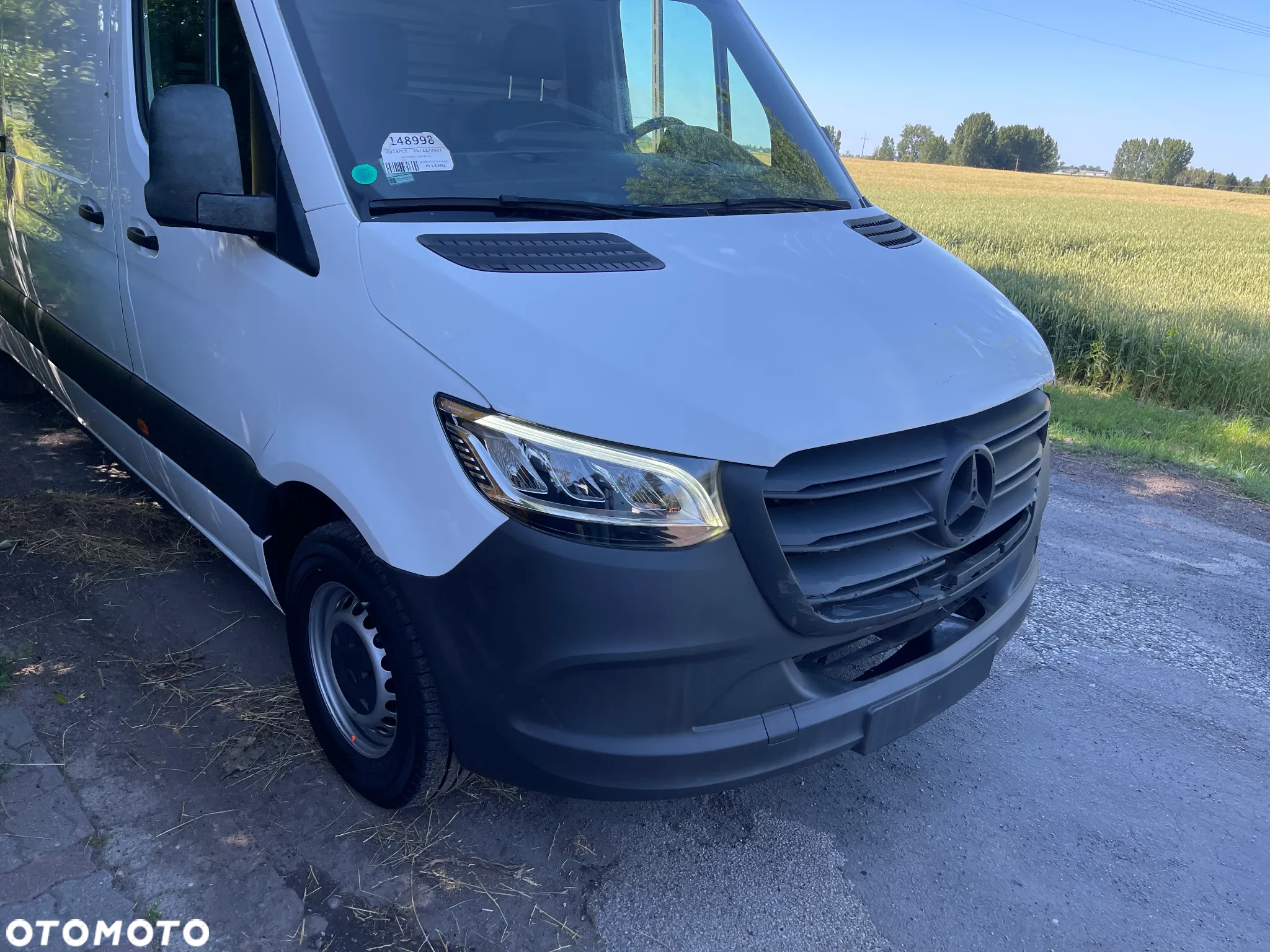 Mercedes-Benz Sprinter W907 MAXI MAX DŁUGI 316 CDI 2.2 CDI 163 KM Navi Tablet Klima Kamera cofania LED - 31