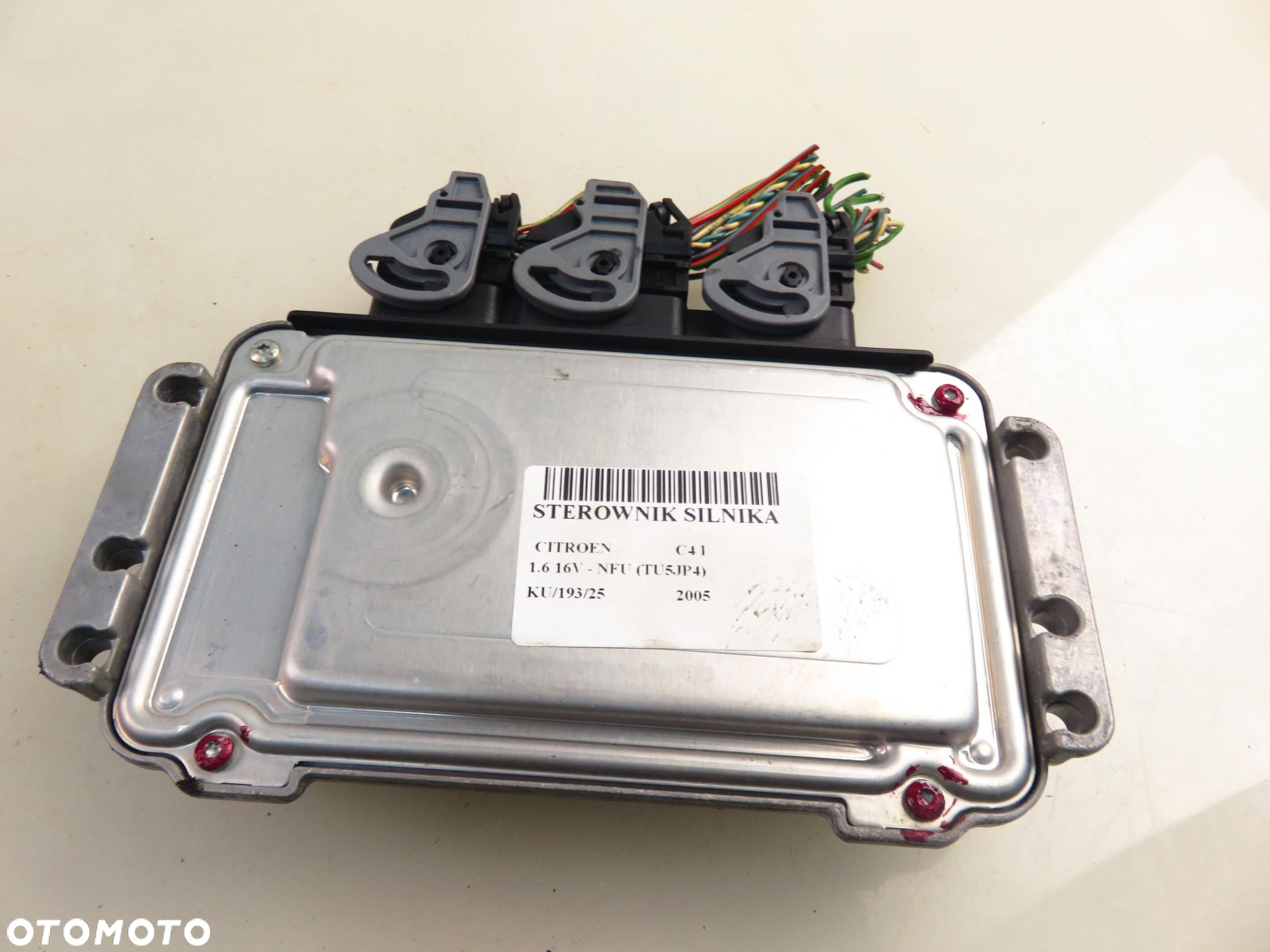 STEROWNIK CITROEN C4 I 1.6 16V  9653476880 9652552380 0261208491 - 4
