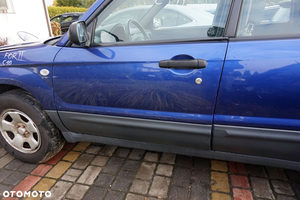 DRZWI PRZEDNIE LEWE FORESTER II SG 2J2  NIEBIESKI SUBARU 2002-2006 - 2