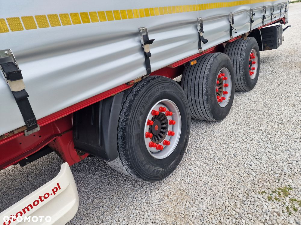 Wielton Naczepa BURTO-FIRANKA MEGA - NOWE PLANDEKI I DACH - ŁADNA RAMA - SAF - OŚ PODNOSZONA - 4