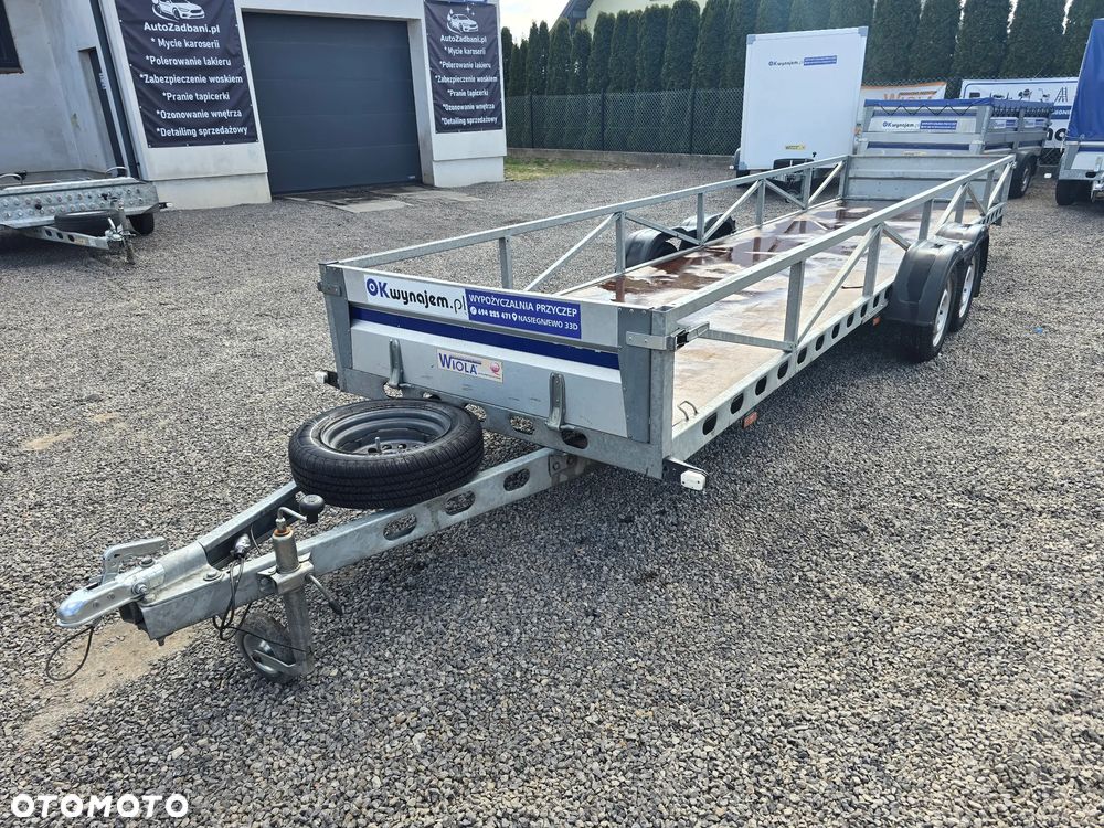 Wiola W12P Dłużyca ramowa 6-metrowa 2 osie, podłoga - 2