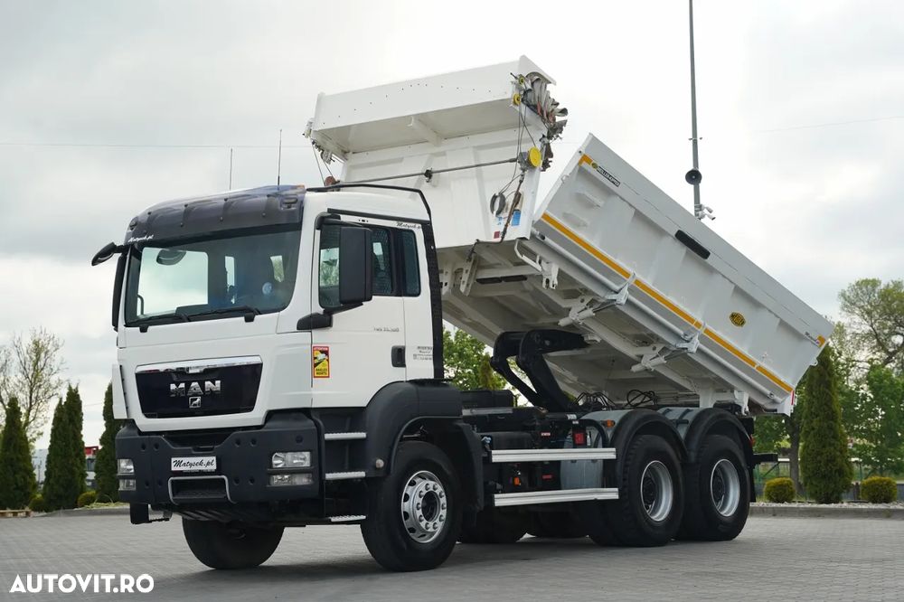 MAN TGS 33.360 / 6x4 / BASCULATOR / HIDRODECKER / MEILLER KIPPER / BORDMATIC / AUTOMAT / EURO 5 - 1