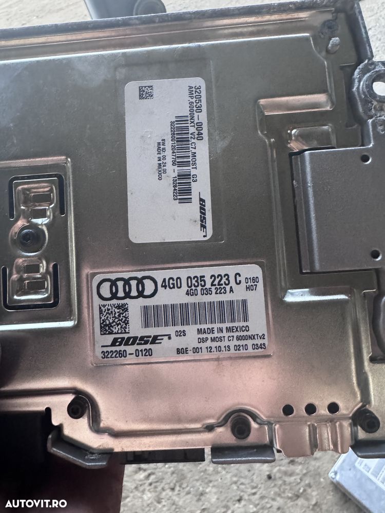 Statie amplificare bose audi 4g0035223c - 3