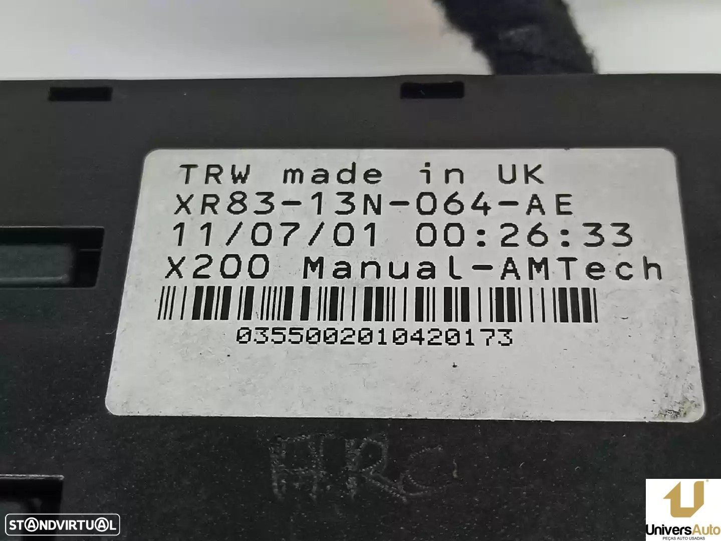 BLOQUEIO COMANDO MULTIFUNÇÕES JAGUAR S-TYPE 2001 -XR8313N064AE - 1