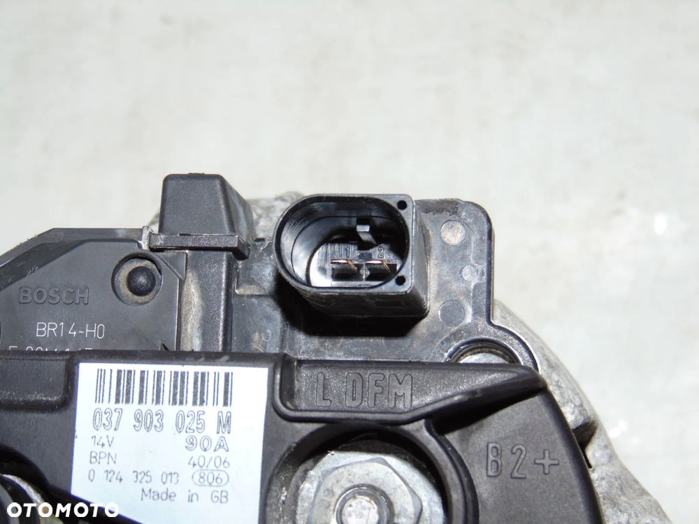 Alternator 037903025M 90A VW Volkswagen Fox Polo 4 IV Skoda Fabia 1 I Seat Ibiza 3 III Cordoba 2 II benzyna 1.4 - 12