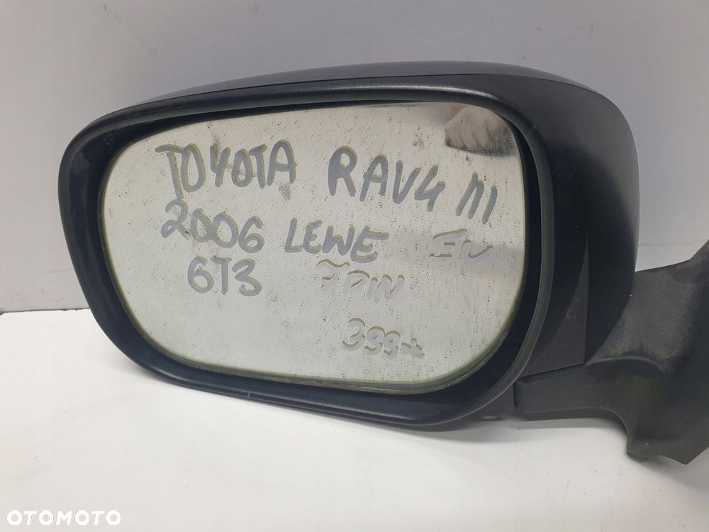 LUSTERKO LEWE 7 PIN EUROPA TOYOTA RAV4 III 2006 ROK KOD LAKIERU 6T3 - 2