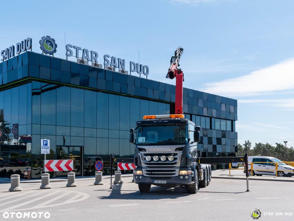 Scania G400 8x4 PALFINGER PK 34002 SH, HIAB XR20ZL53 HDS Żuraw Hakowiec - 6