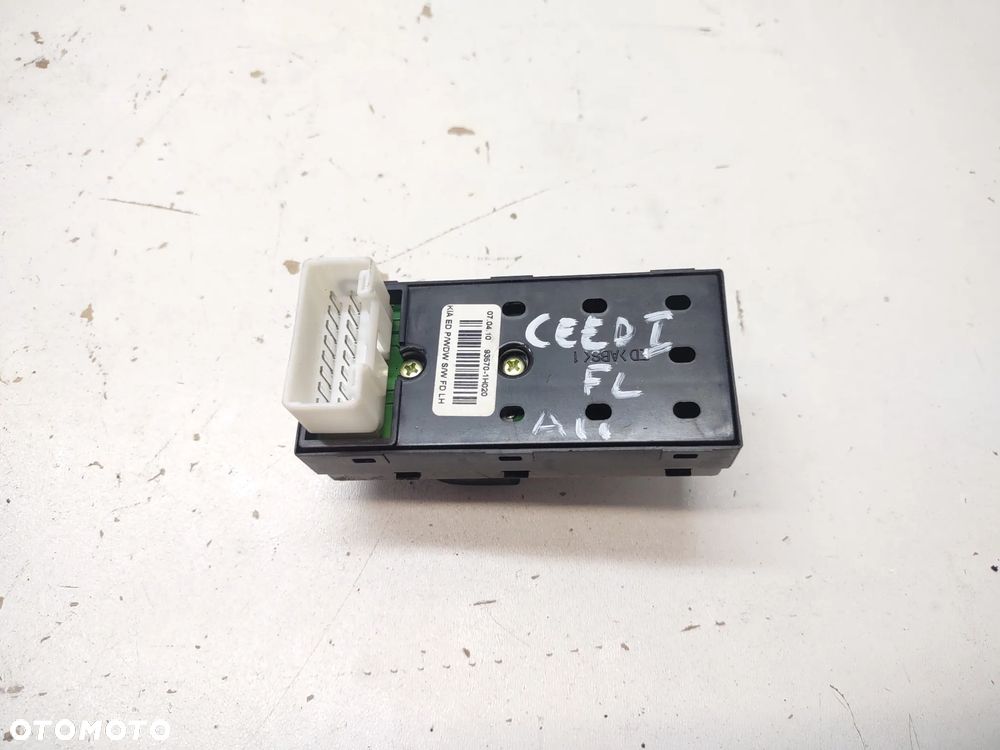 PANEL WŁĄCZNIK STEROWANIA SZYB 93570-1H020 KIA CEED I LIFT ORYGINAŁ EUROPA - 3