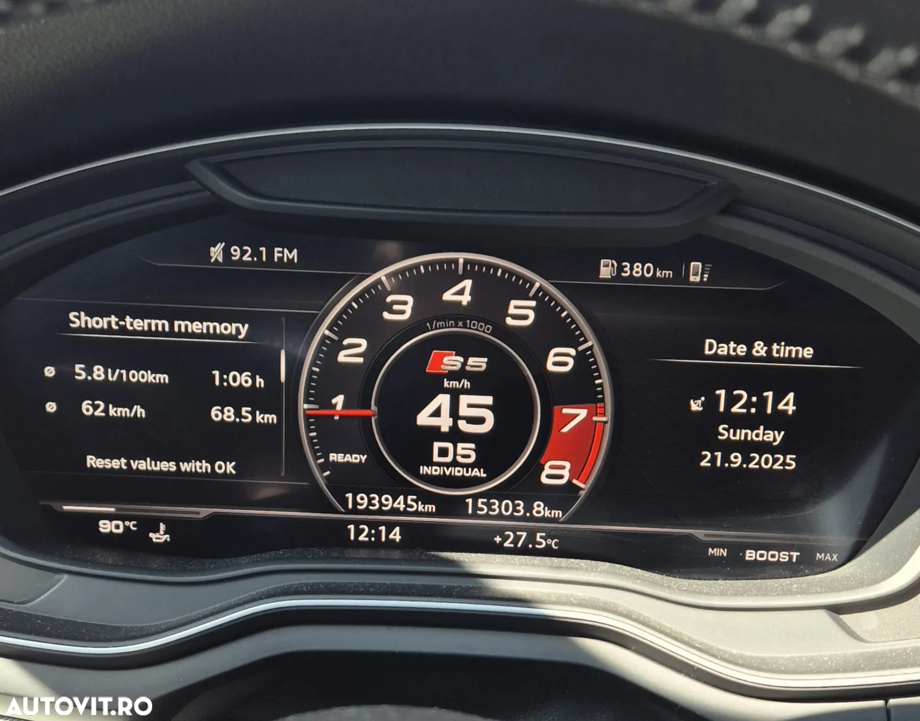 Audi A5 Sportback 2.0 TFSI S tronic sport - 14