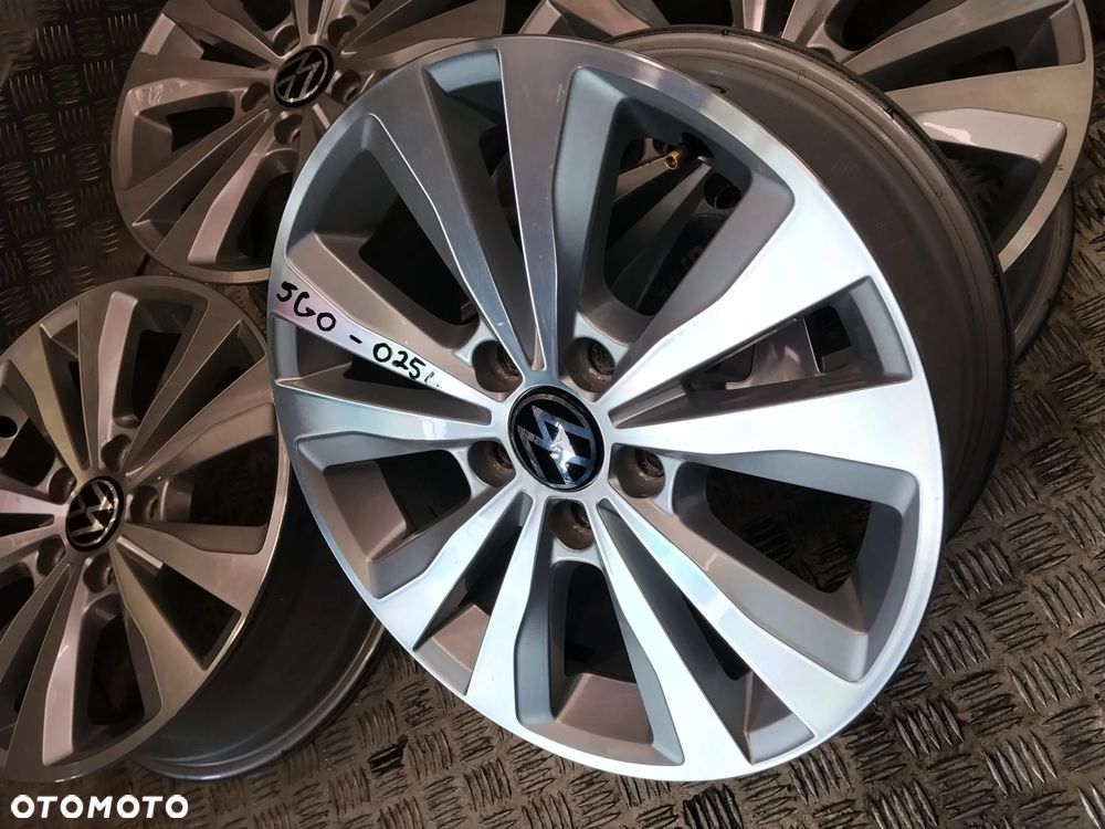 Felgi Vw Golf VI VII Passat Caddy T-Roc Tiguan Touran 6,5Jx16 et46 5x112 - 3