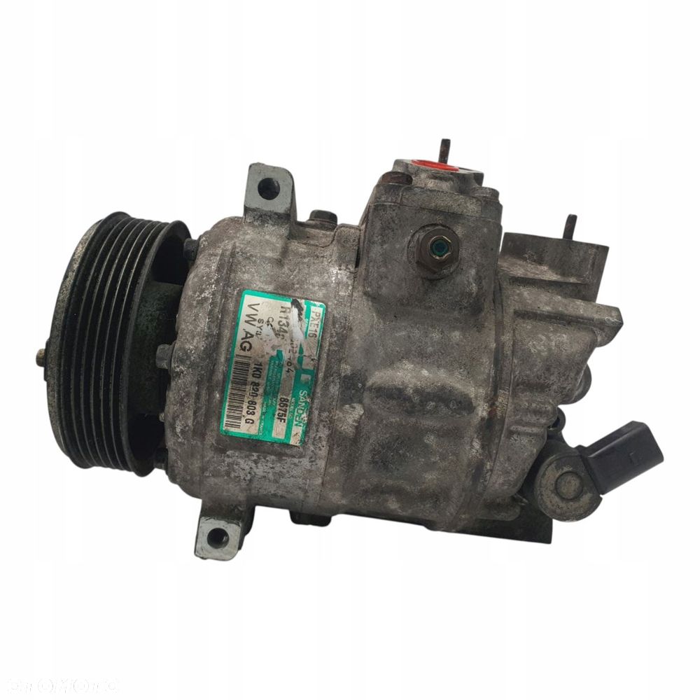 SPRĘŻARKA KLIMATYZACJI VW Golf V Passat B6 1.9 TDI 1K0820803G - 1