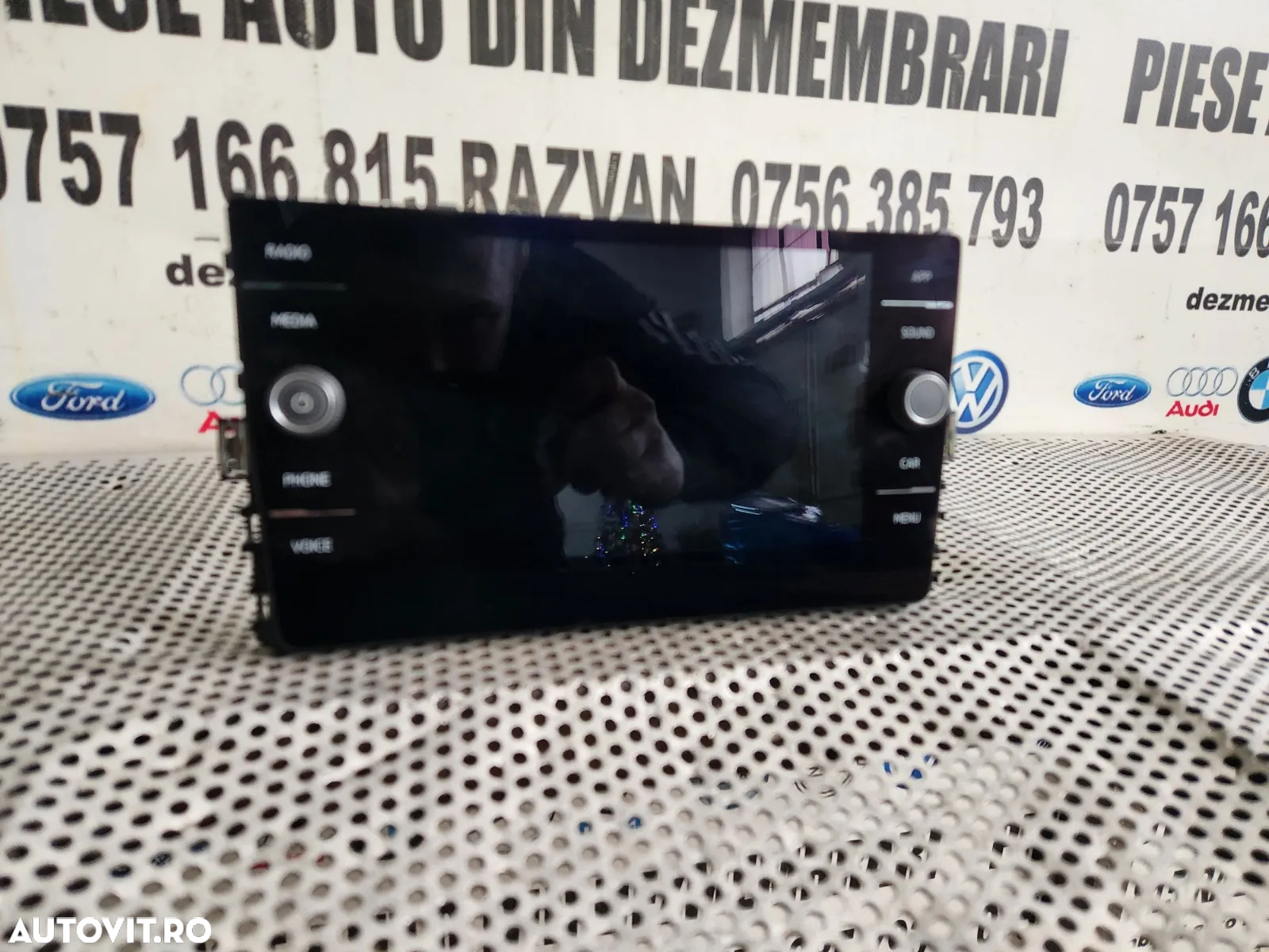 Display Navigatie 8 Inch Vw Tiguan Passat B8 T-Roc Golf Polo Cod 5GA Dezmembrez Vw T-Roc - Dezmembr - 3