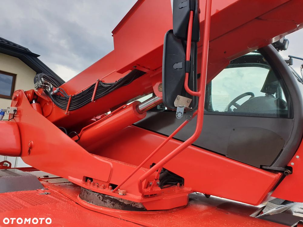 Manitou MRT ROTO 2150 Privilege KOSZ/WIDŁY/PILOTY SPROWADZONA PIĘKNY STAN - 9
