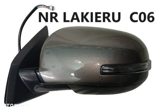 Mitsubishi ASX OUTLANDER COLT LANCER PAJERO 3 5 7 9 PIN LEWE, PRAWE LUSTERKO DOWOLNY KOLOR - 3