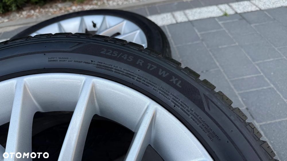Koła r17 5x120 255/45 ET40 7J BMW F22 F21 F20 E46 E36 E87 E82 E81 E90 E91 E92 Alufelgi - 11