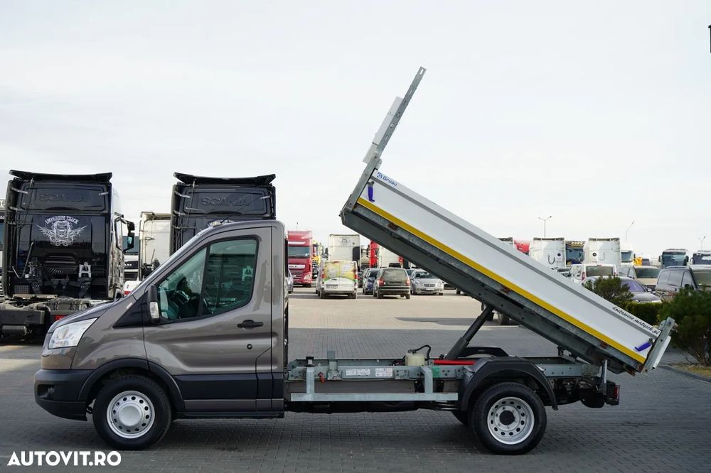 Iveco TRANSIT / BASCULATOR SPATE / DUBLU / MANUAL / IMPORTAT - 3