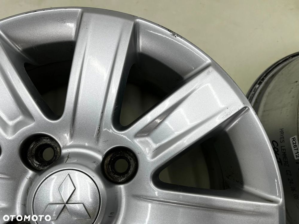 Felgi aluminiowe Mitsubishi Colt VI 6 Z30 04-12r. r15 cali 6jx15 ET46 4x114,3 CH67 felgi oryginalne - 8