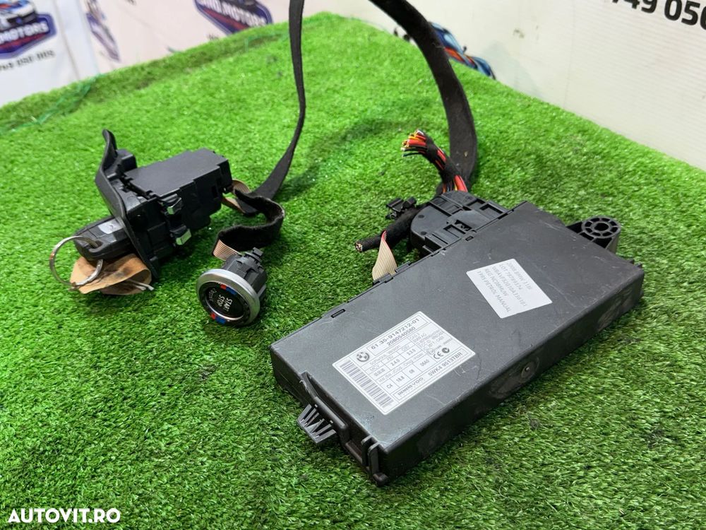 CONTACT CU CHEIE START BMW 318I SERIA 3 E90 LCI 2.0 BENZINA 2008 COD OEM 61359147212 694991307 2011-2019 - 3