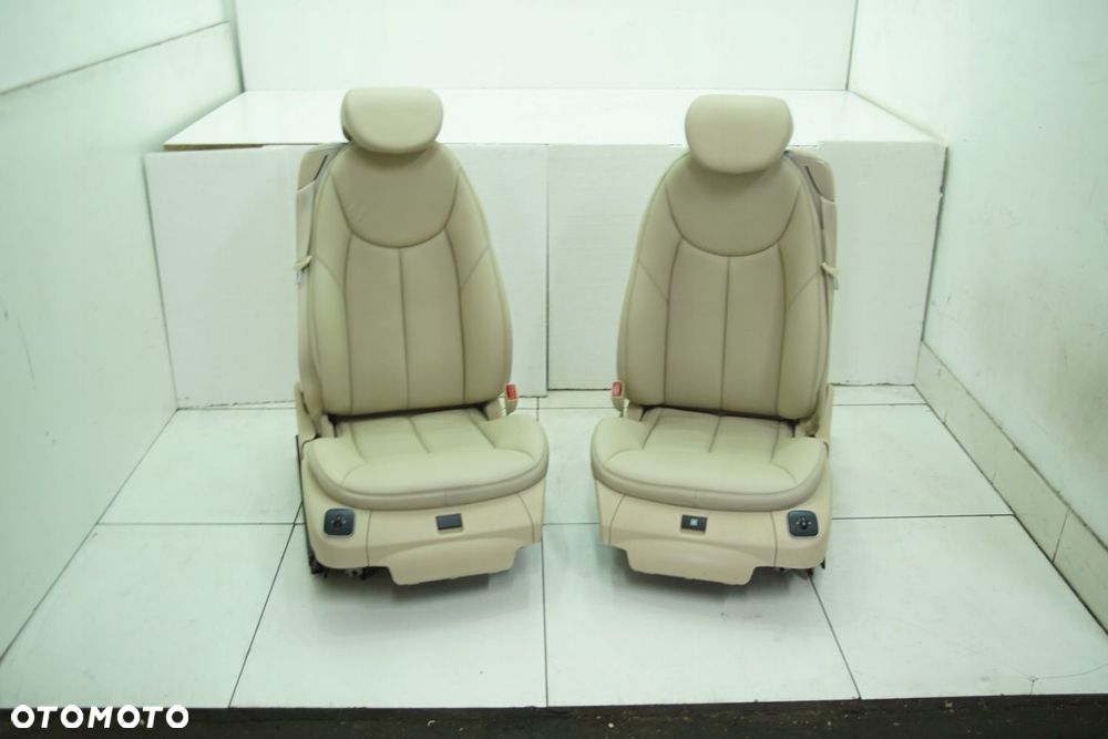 FOTELE FOTEL PASAZER KIEROWCA KOLOR BEIGE 205A WENTYLOWANE MERCEDES SL R230