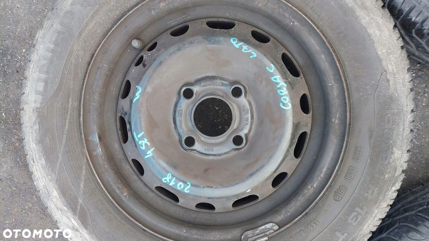 KOMPLET KÓŁ KOŁA STALOWE 13" OPEL CROSA C - 6
