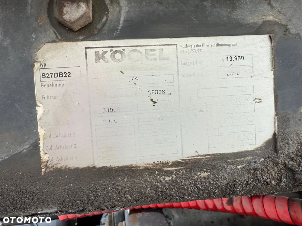 Kögel als 28 m aluminiowa fliegl Schmitz cargobull - 18