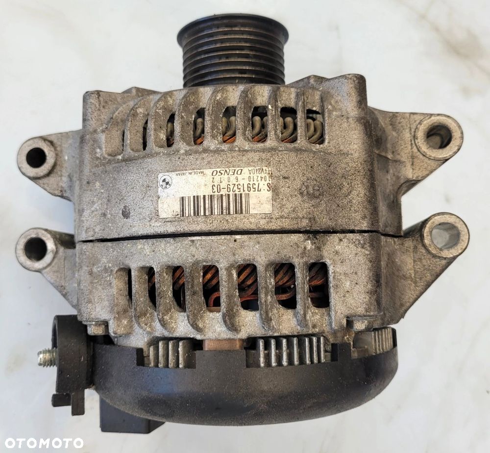 ALTERNATOR BMW E70 F06 F07 F10 F11 F12 F13 F20 F21 F25 N55B30 3.0B 7591529 - 3