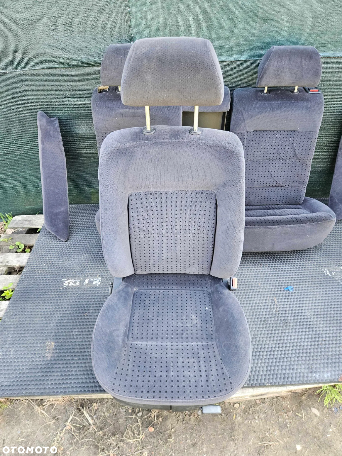 Fotele Fotel Siedzenie Kanapa Podlokietnik Oparcie Welur VW Passat B5 Przed Lift 1997r Komplet - 13