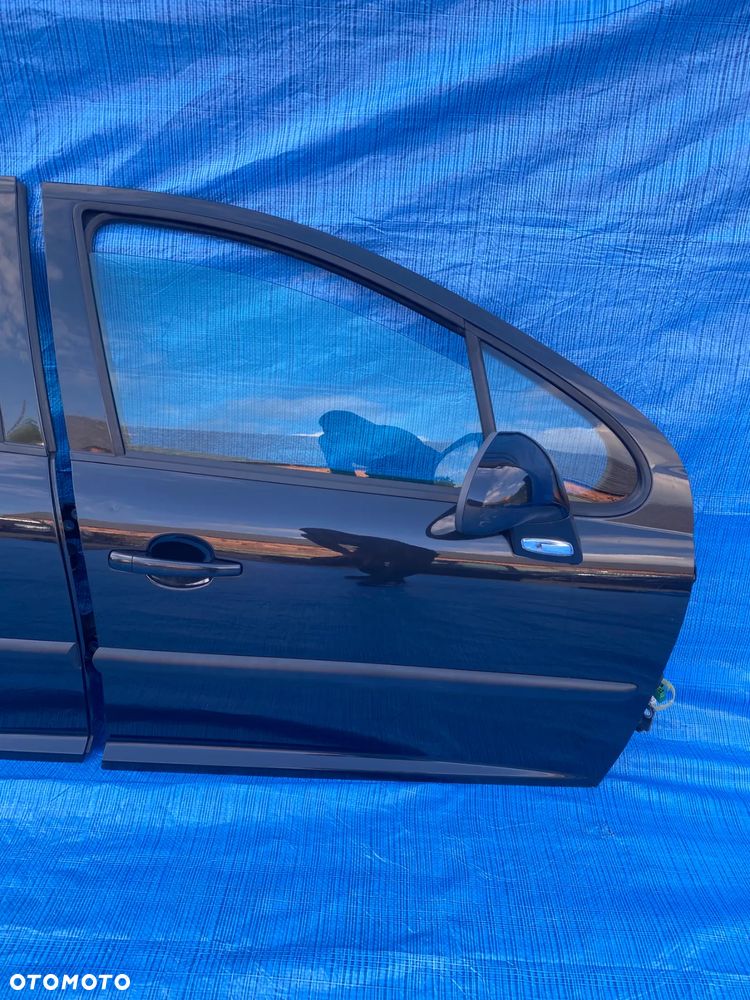 DRZWI PRAWE PRAWY TYŁ TYLNE  PEUGEOT 207 SW KOMBI EXL CZARNE - 5
