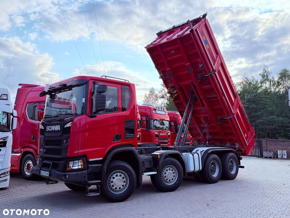 Scania Bordmatic MEILLER SCANIA R450 XT z Niemiec 8x4 wywrotka 3 Stronna 2020 - 16